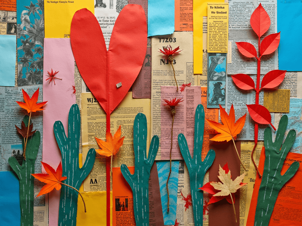 Art Attack: Collage making | TinyTraverse
