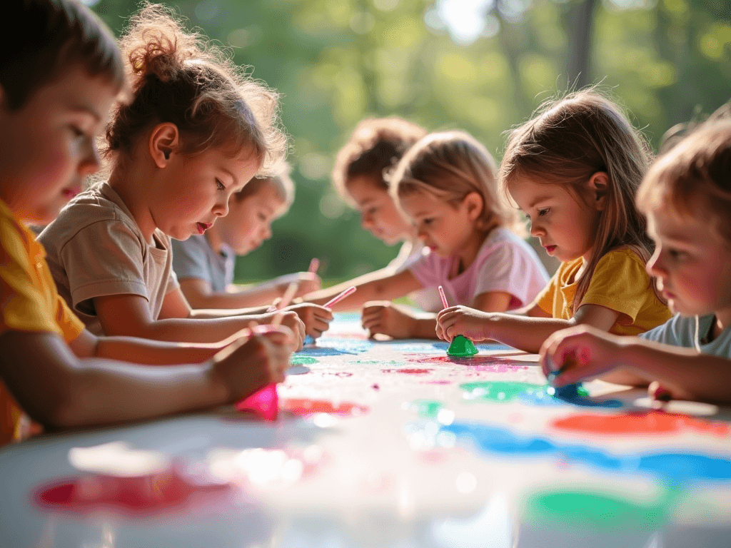 Art Attack: Finger painting | TinyTraverse