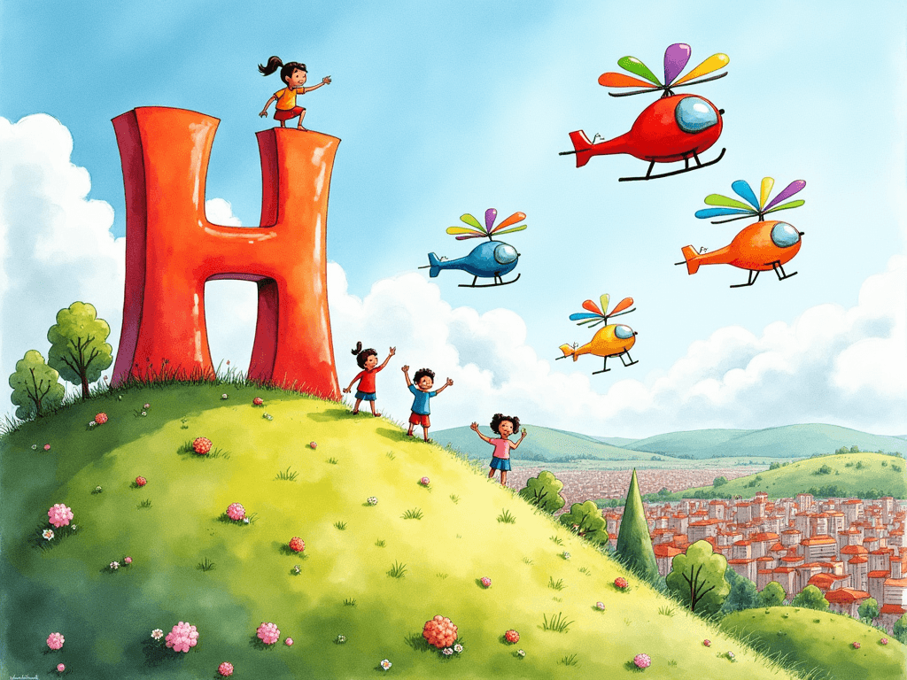 H for Helicopter