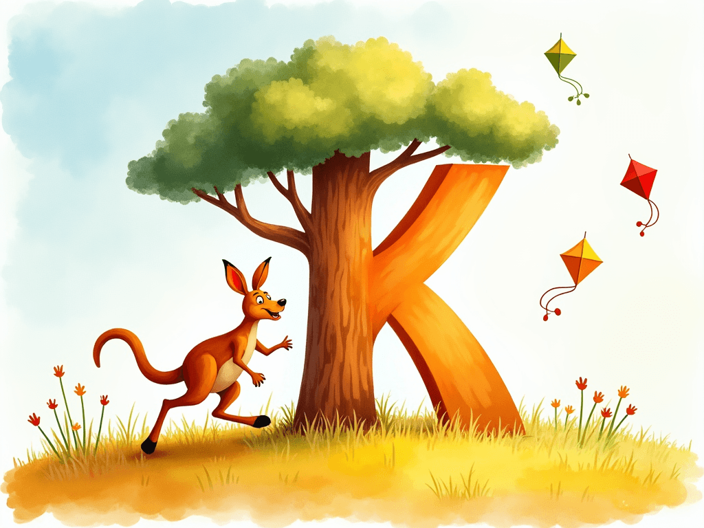 K for Kangaroo