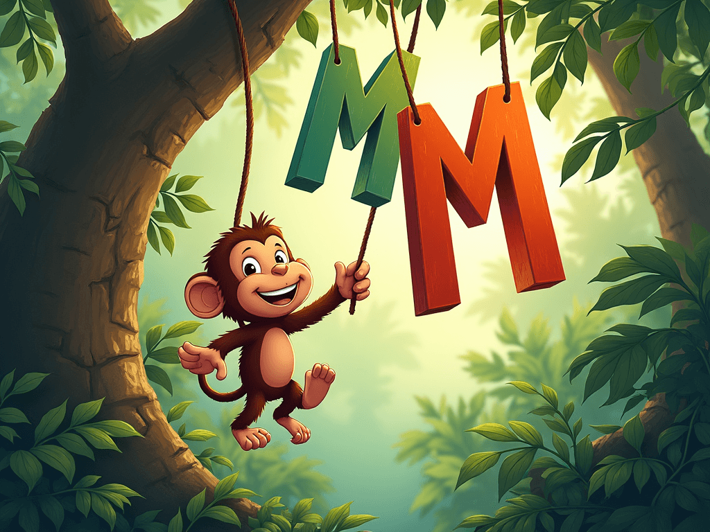 M for Monkey